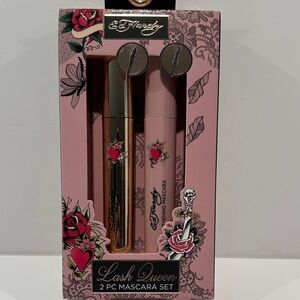 Ed Hardy (2) Piece Black Lengthening and Volumizing Lash Queen Mascaras.